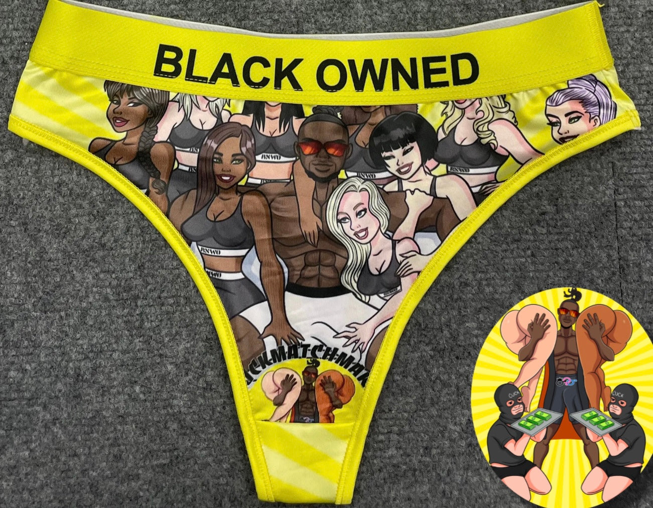 Black Owned CC Thong